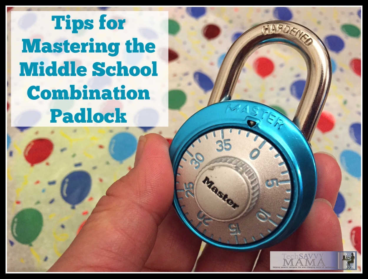 Tips for Mastering the Middle School Combination Padlock Tech Savvy Mama