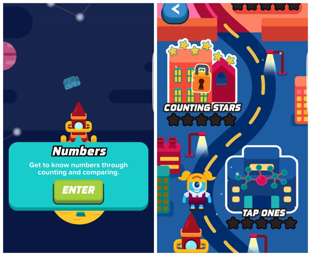 Using Zap Zap Kindergarten Math App to Teach Early Math Skills